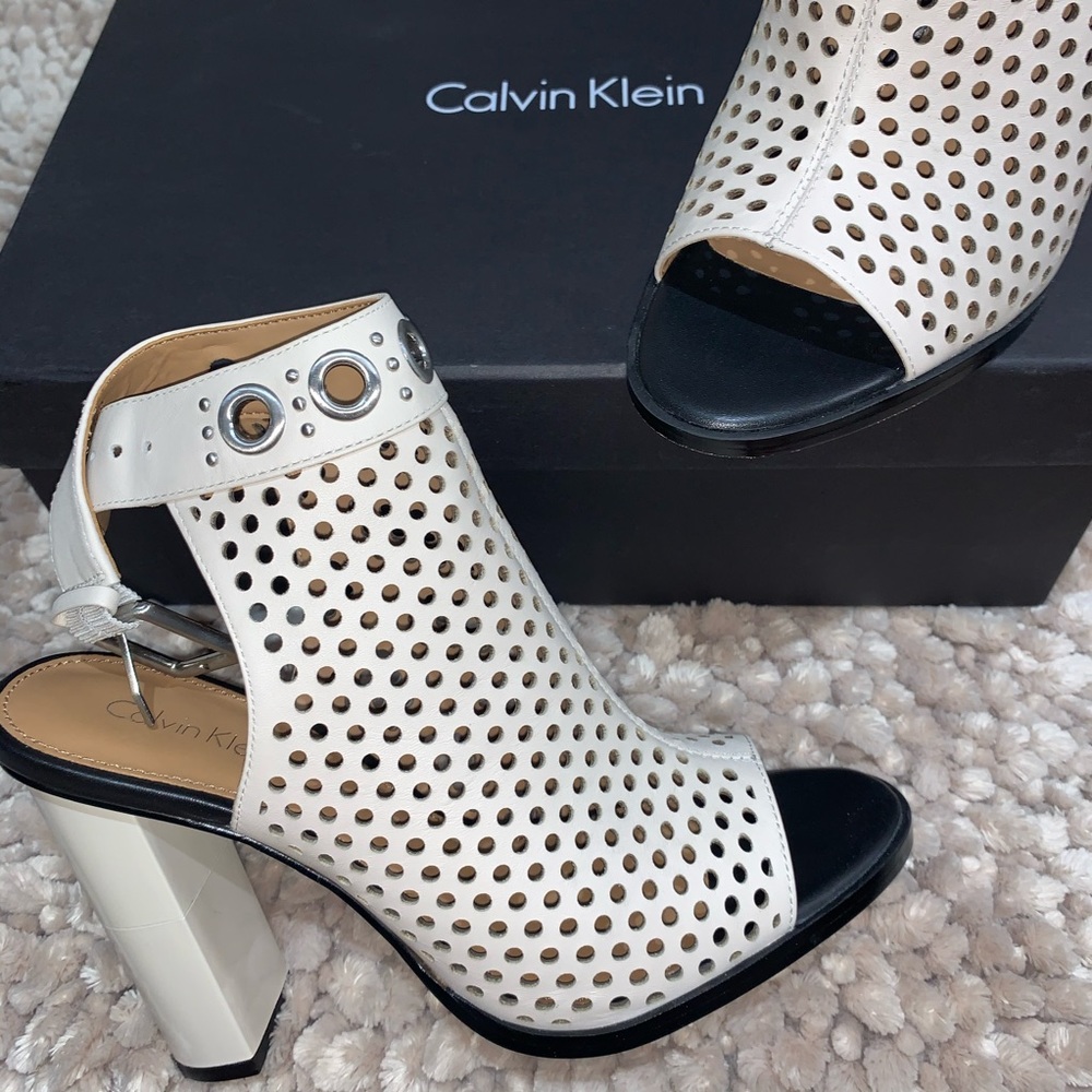 Calvin Klein Ankle Strap Heels